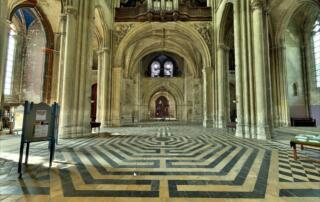 La cathédrale d'Amiens colorisée