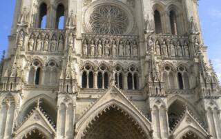La cathédrale d'Amiens colorisée