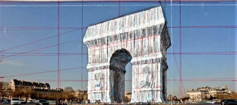 Pourquoi L'arc De Triomphe Est Il Emballé Christo emballe l'arc de triomphe de Paris du 19 septembre au 4 octobre