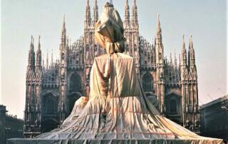 La catjédrale de Milan par Christo