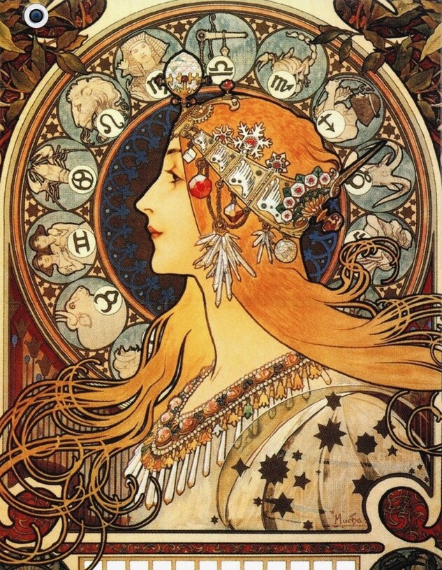 Alfons Mucha artiste tchèque de l'Art Nouveau