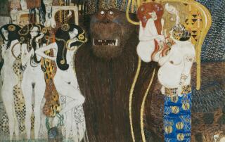 Klimt la frise Beethoven