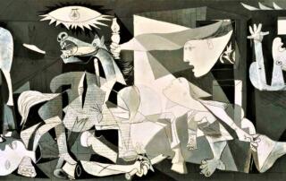 Guernica de Picasso conférence projection