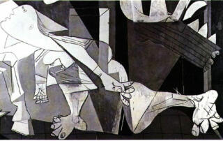 Guernica de Picasso conférence projection