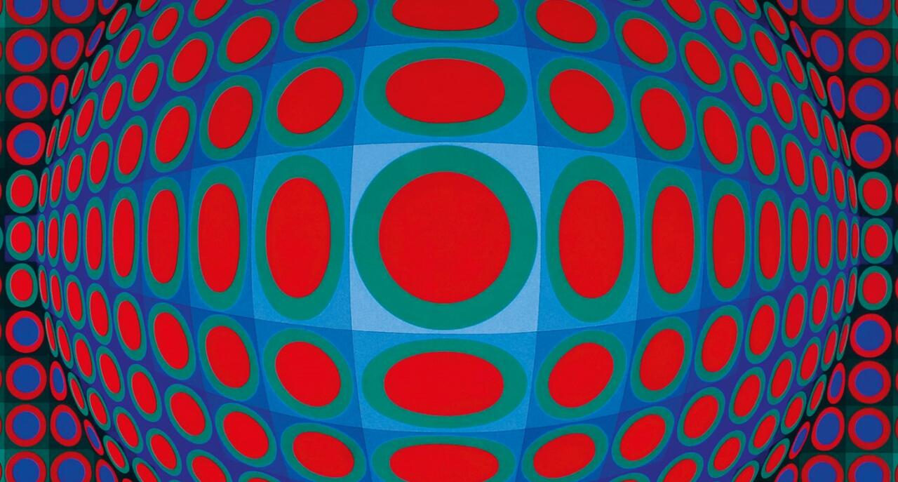 Vasarely et l'art optico-cinétique