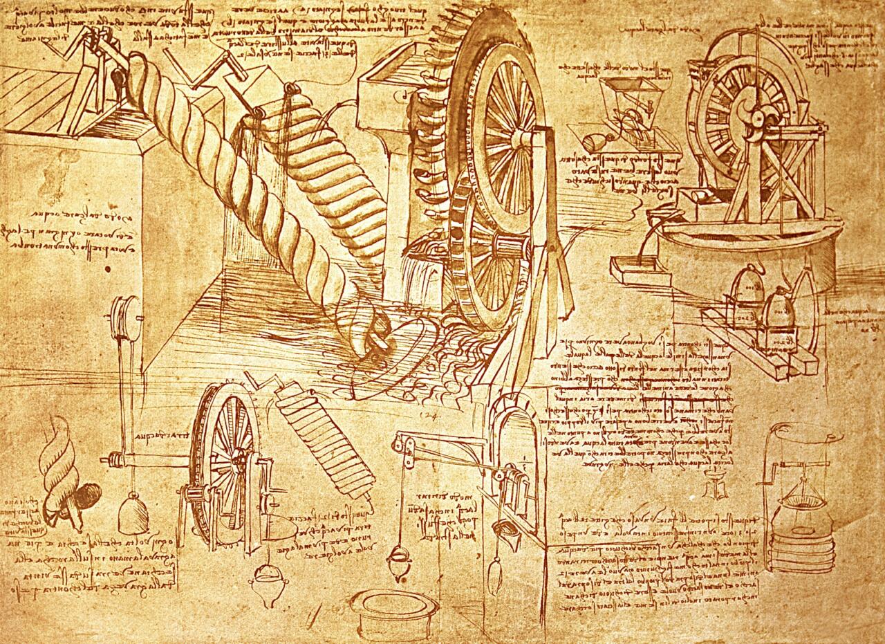 Léonard de Vinci conférence projection