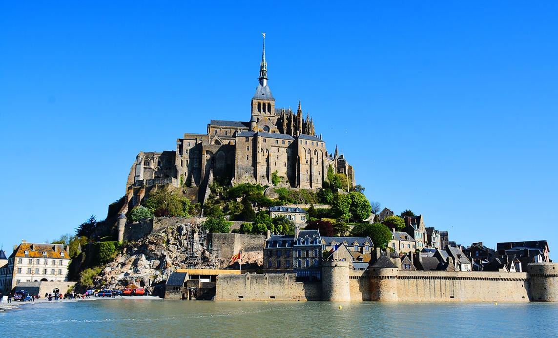 Le Mont-Saint-Michel, pèlerinage incontournable des Présidents