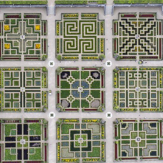 Jardins-carres-de-Villandry