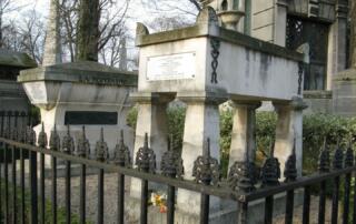 Visite du cimetière du Père Lachaise