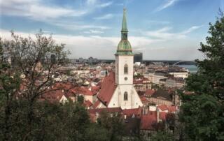 La cathédrale de Bratislava