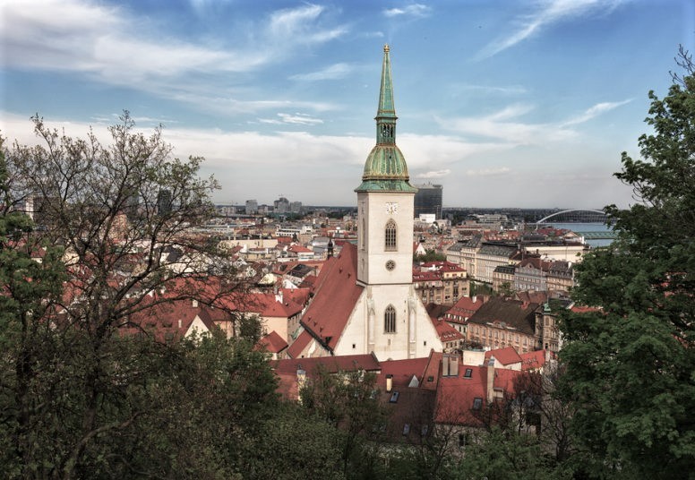 La cathédrale de Bratislava