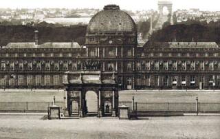 Le palais des Tuileries souvenir
