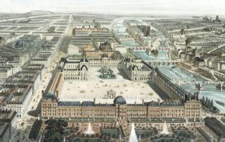 Le palais des Tuileries souvenir