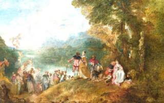 Antoine Watteau peintre des fêtes galantes