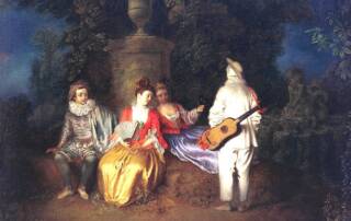 Antoine Watteau peintre des fêtes galantes