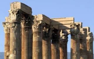 Le temple de Zeus à Olympie